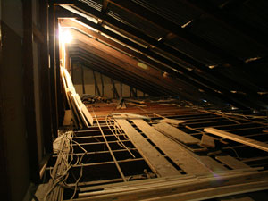 Arthouse backpacker hostel attic space