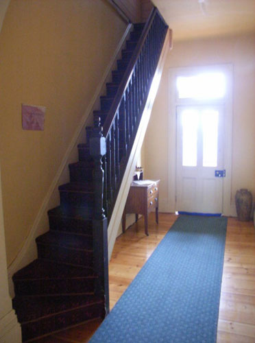 Arthouse Backpacker Hostel 1st floor staircase